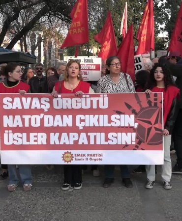 Emek Partisi İzmir İl Başkanı Elif Çuhadar: NATO üsleri kapatılmalı, Türkiye NATO’dan çıkmalıdır